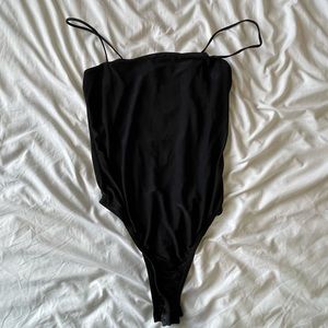 Spaghetti strap body suit